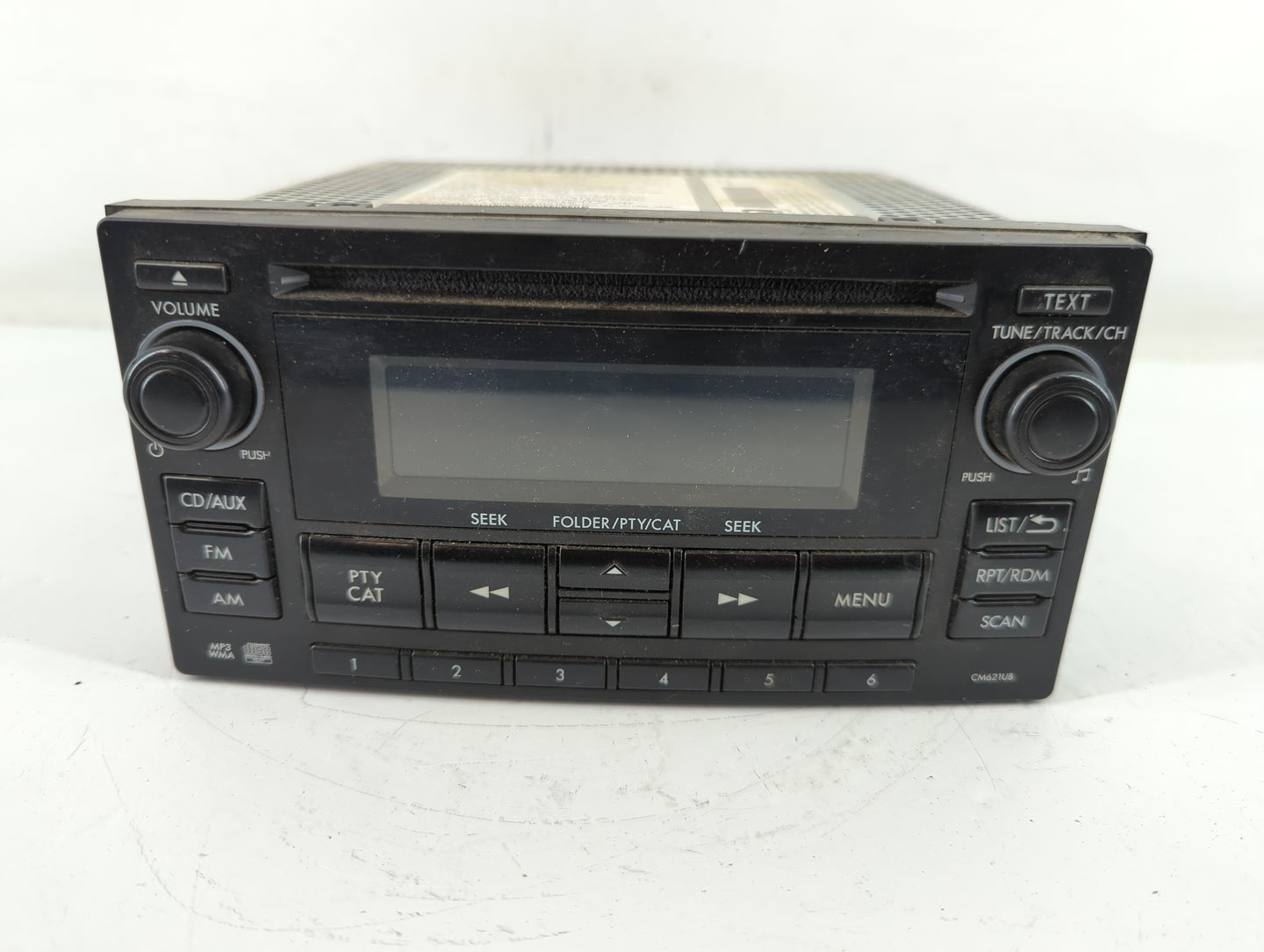 2012-2014 Subaru Impreza Radio AM FM Cd Player Receiver Replacement P/N:86201FJ620 Fits Fits 2012 2013 2014 OEM Used Auto Pa