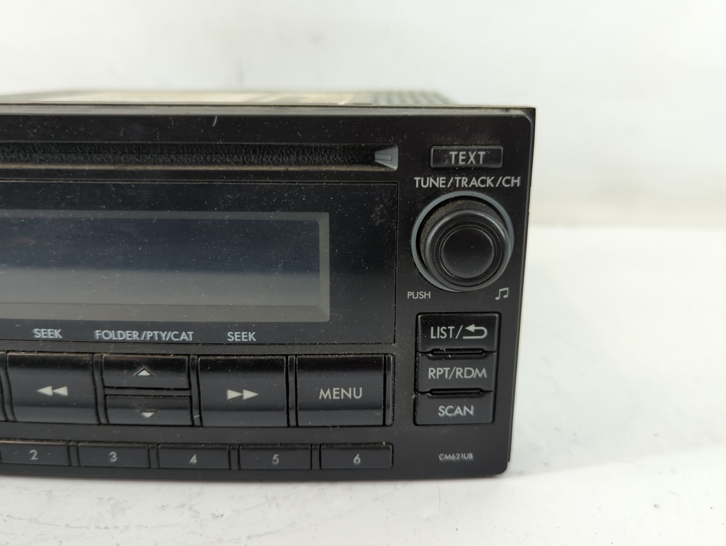 2012-2014 Subaru Impreza Radio AM FM Cd Player Receiver Replacement P/N:86201FJ620 Fits Fits 2012 2013 2014 OEM Used Auto Pa