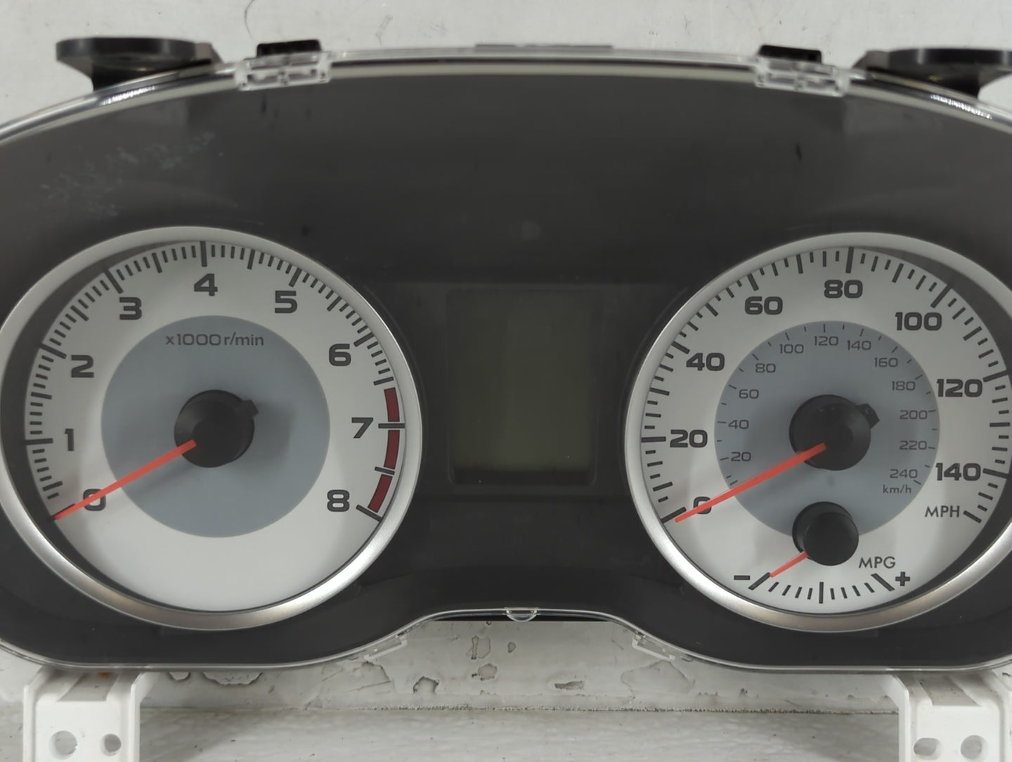 2012 Subaru Impreza Instrument Cluster Speedometer Gauges P/N:85002FJ07 Fits OEM Used Auto Parts - Oemusedautoparts1.com