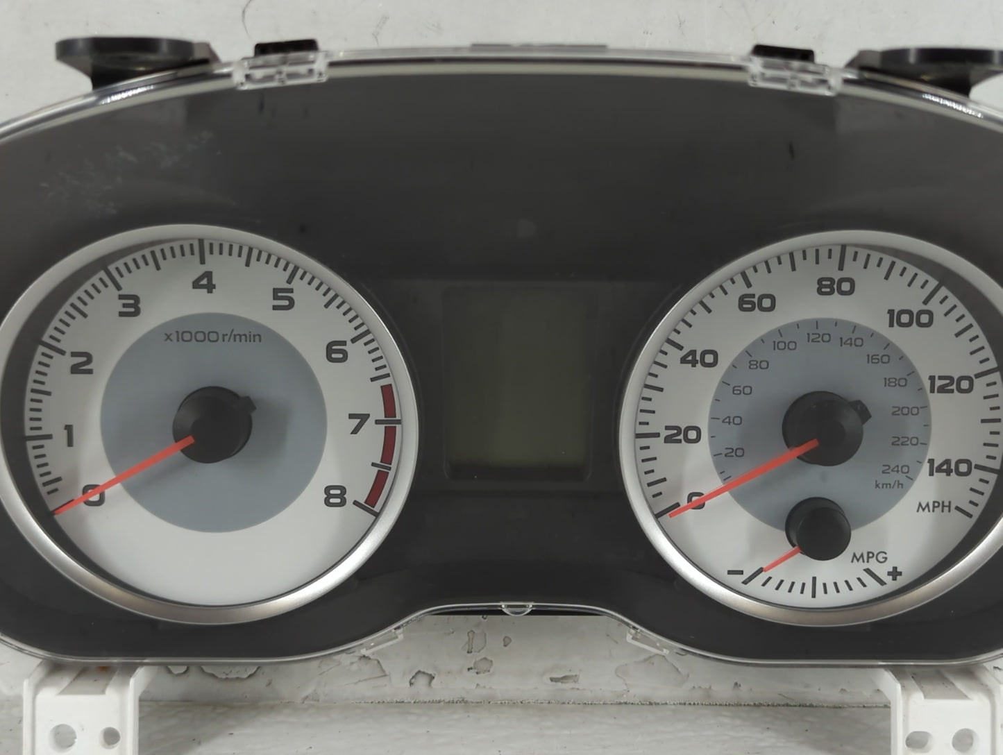 2012 Subaru Impreza Instrument Cluster Speedometer Gauges P/N:85002FJ07 Fits OEM Used Auto Parts - Oemusedautoparts1.com