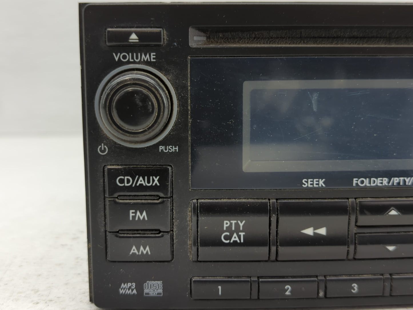 2012-2014 Subaru Impreza Radio AM FM Cd Player Receiver Replacement P/N:86201FJ620 Fits Fits 2012 2013 2014 OEM Used Auto Pa