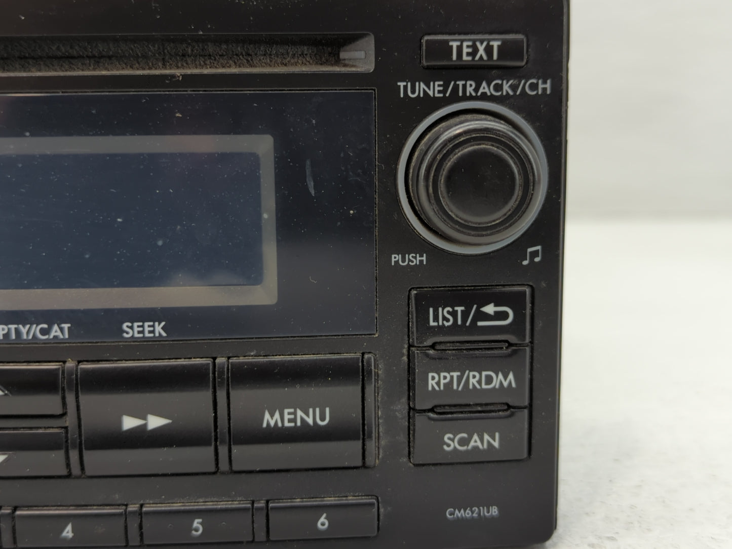 2012-2014 Subaru Impreza Radio AM FM Cd Player Receiver Replacement P/N:86201FJ620 Fits Fits 2012 2013 2014 OEM Used Auto Pa