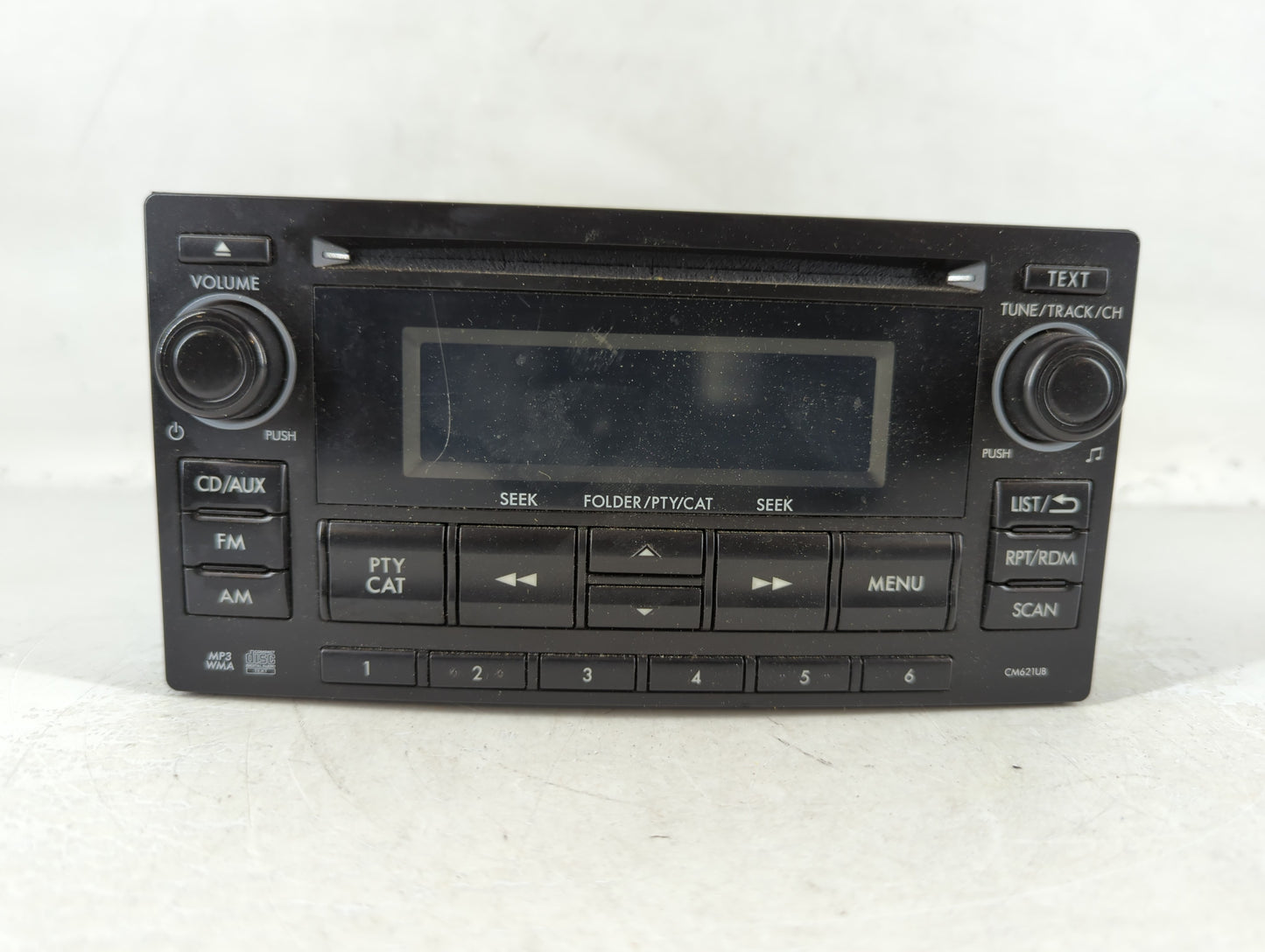 2012-2014 Subaru Impreza Radio AM FM Cd Player Receiver Replacement P/N:86201FJ620 Fits Fits 2012 2013 2014 OEM Used Auto Pa