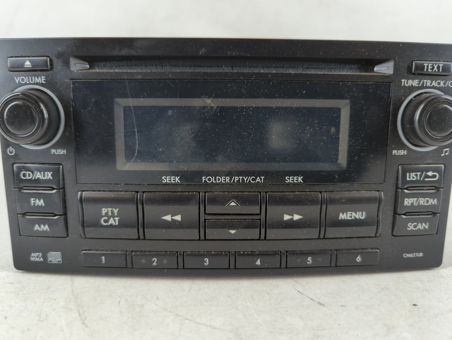 2012-2014 Subaru Impreza Radio AM FM Cd Player Receiver Replacement P/N:86201FJ620 Fits Fits 2012 2013 2014 OEM Used Auto Pa