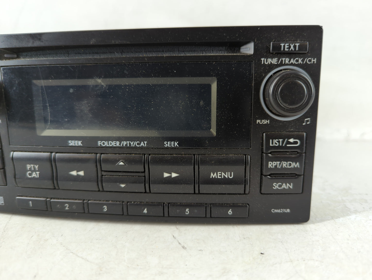 2012-2014 Subaru Impreza Radio AM FM Cd Player Receiver Replacement P/N:86201FJ620 Fits Fits 2012 2013 2014 OEM Used Auto Pa
