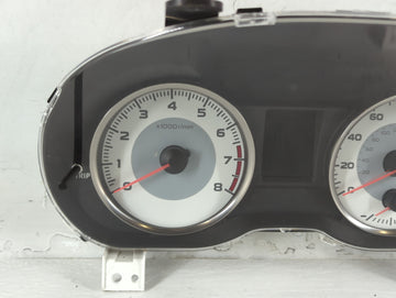 2012 Subaru Impreza Instrument Cluster Speedometer Gauges P/N:85003FJ03 Fits OEM Used Auto Parts