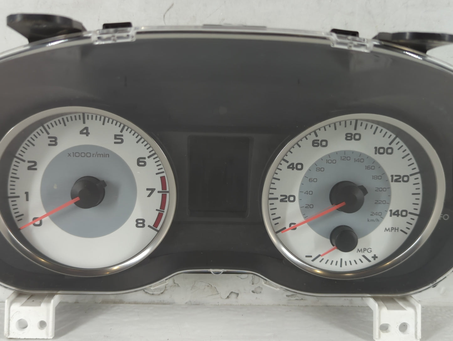 2012 Subaru Impreza Instrument Cluster Speedometer Gauges P/N:85003FJ03 Fits OEM Used Auto Parts - Oemusedautoparts1.com