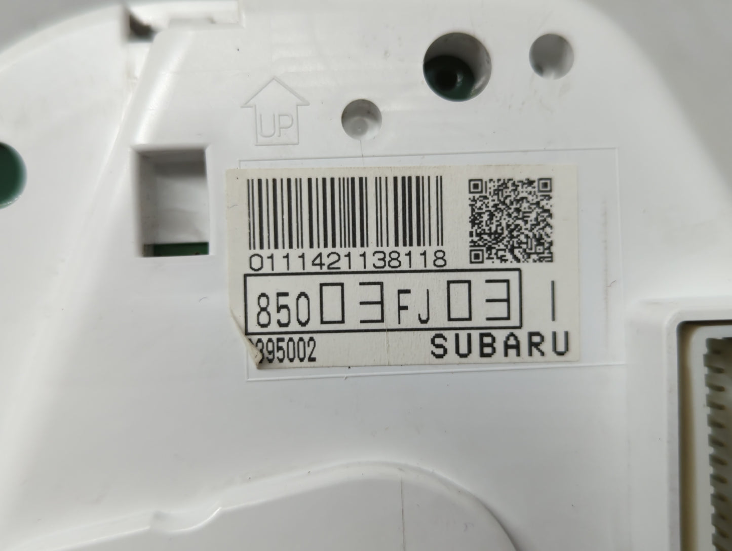 2012 Subaru Impreza Instrument Cluster Speedometer Gauges P/N:85003FJ03 Fits OEM Used Auto Parts - Oemusedautoparts1.com