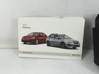2012 Subaru Impreza Owners Manual Book Guide OEM Used Auto Parts - Oemusedautoparts1.com