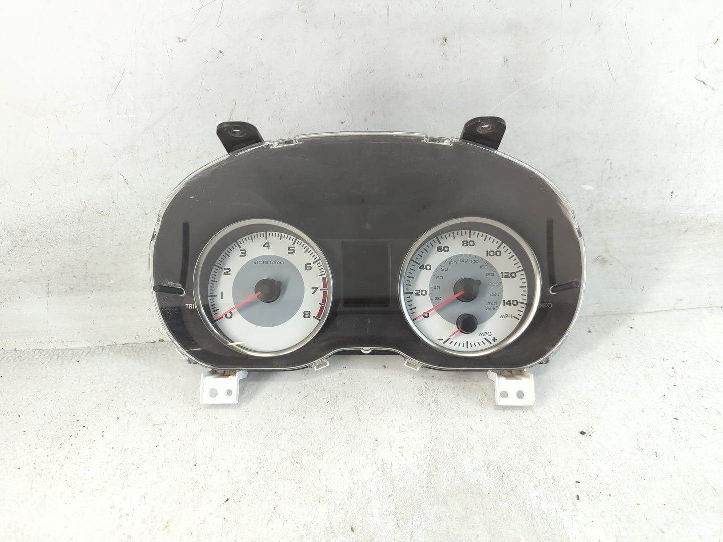 2012 Subaru Impreza Instrument Cluster Speedometer Gauges P/N:85003FJ031 Fits OEM Used Auto Parts - Oemusedautoparts1.com