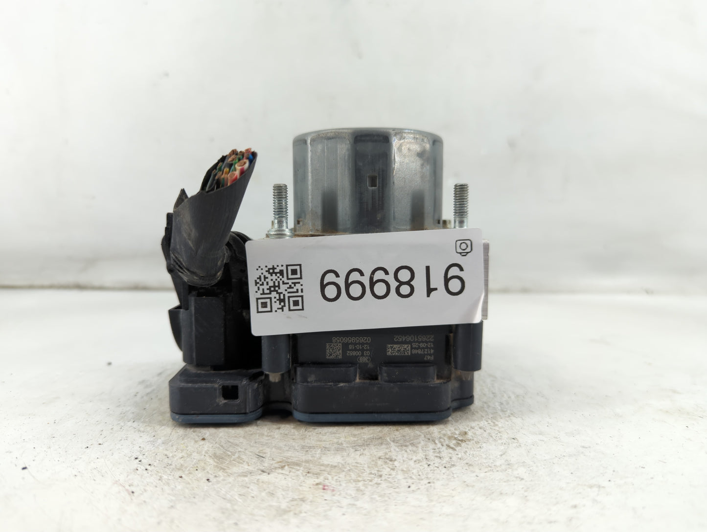 2012 Subaru Impreza ABS Pump Control Module Replacement P/N:27536FJ190 Fits OEM Used Auto Parts - Oemusedautoparts1.com