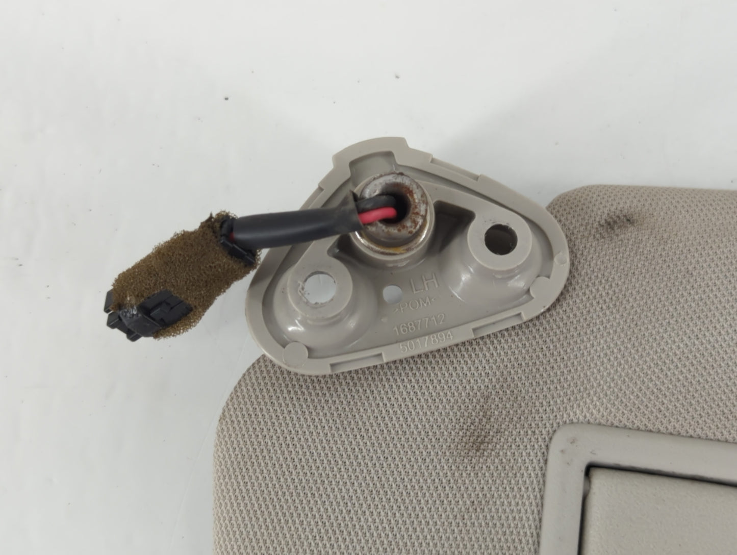 2010-2014 Subaru Legacy Sun Visor Shade Replacement Driver Left Mirror Fits Fits 2010 2011 2012 2013 2014 OEM Used Auto Part