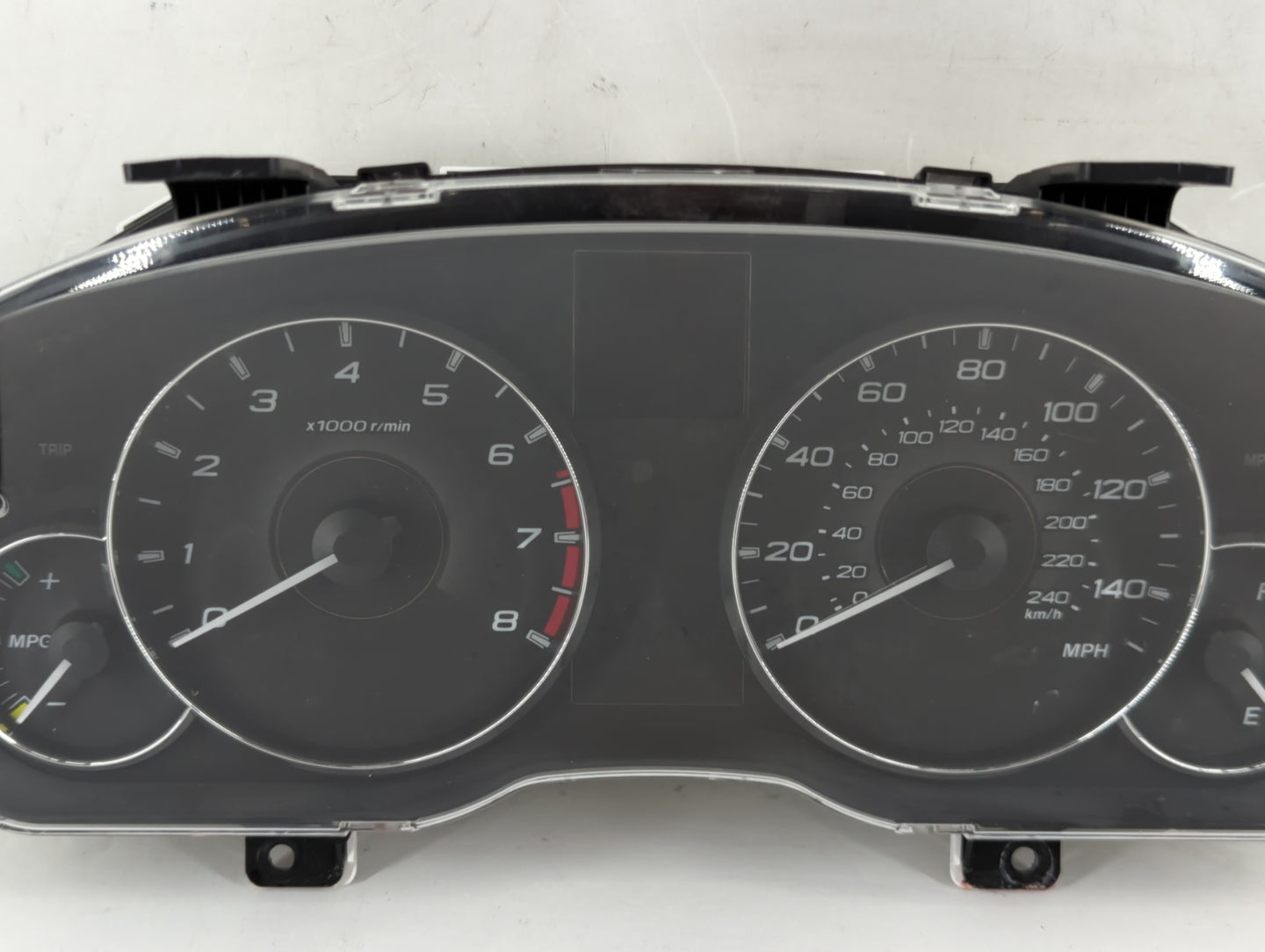 2012 Subaru Legacy Instrument Cluster Speedometer Gauges P/N:85003AJ61A Fits OEM Used Auto Parts - Oemusedautoparts1.com