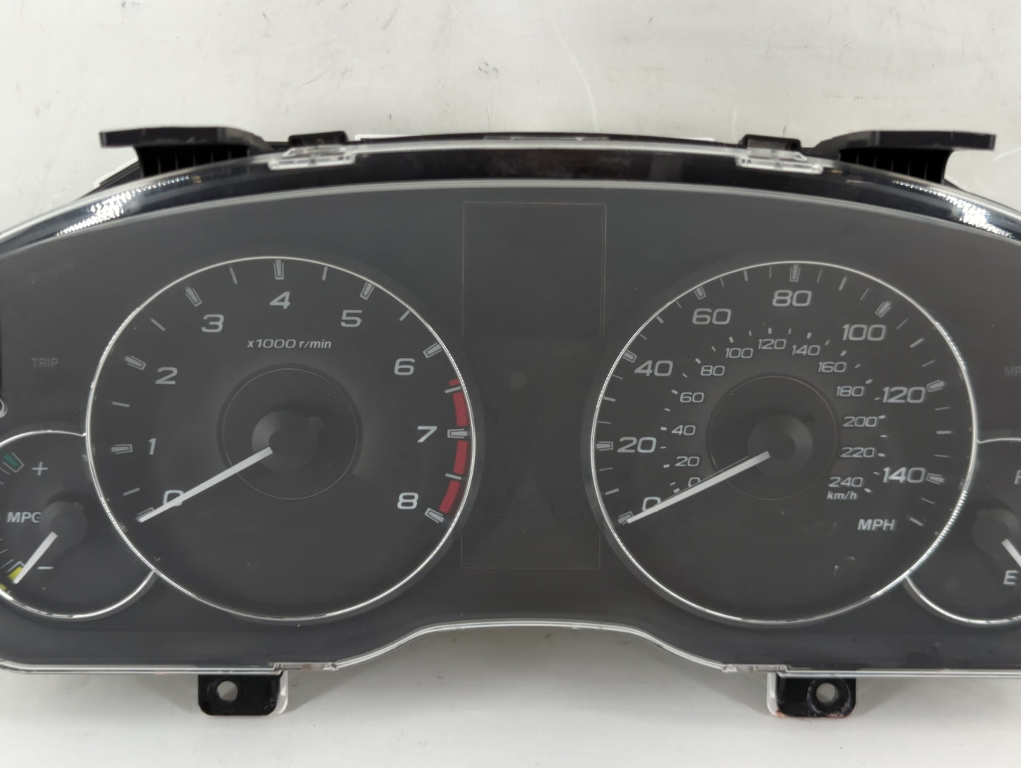 2012 Subaru Legacy Instrument Cluster Speedometer Gauges P/N:85003AJ61A Fits OEM Used Auto Parts - Oemusedautoparts1.com