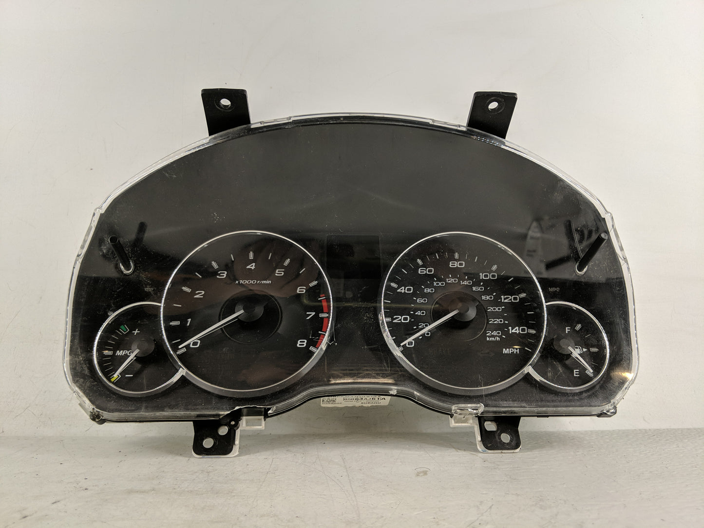 2012 Subaru Legacy Instrument Cluster Speedometer Gauges P/N:85003AJ61A Fits OEM Used Auto Parts - Oemusedautoparts1.com