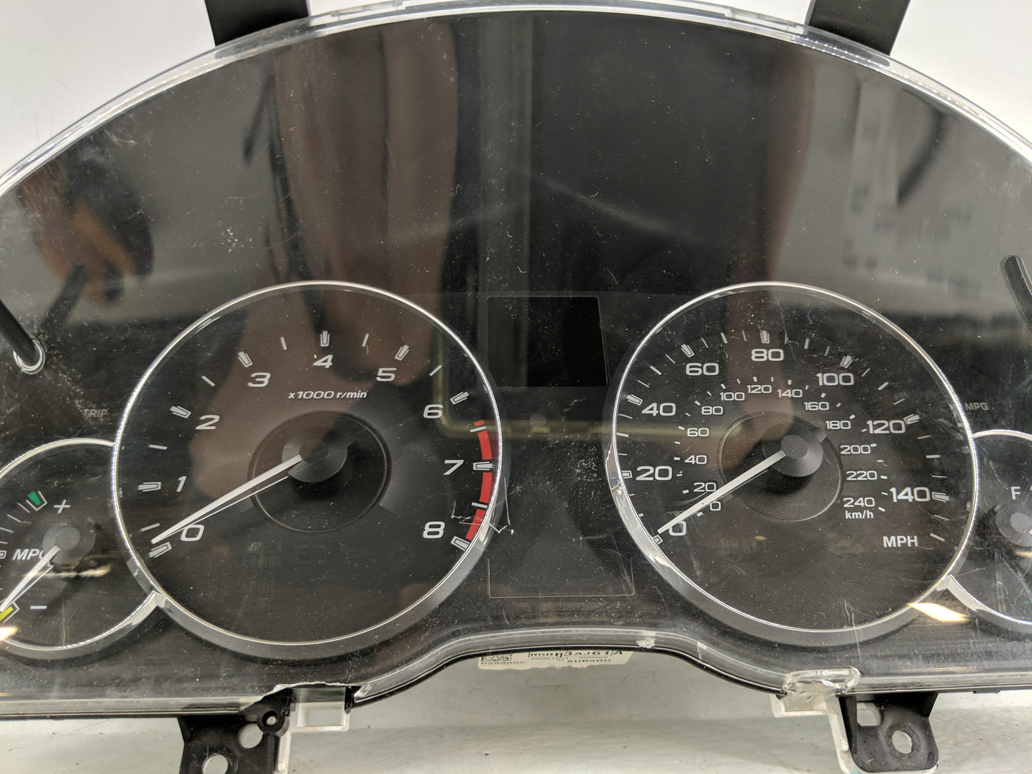 2012 Subaru Legacy Instrument Cluster Speedometer Gauges P/N:85003AJ61A Fits OEM Used Auto Parts - Oemusedautoparts1.com