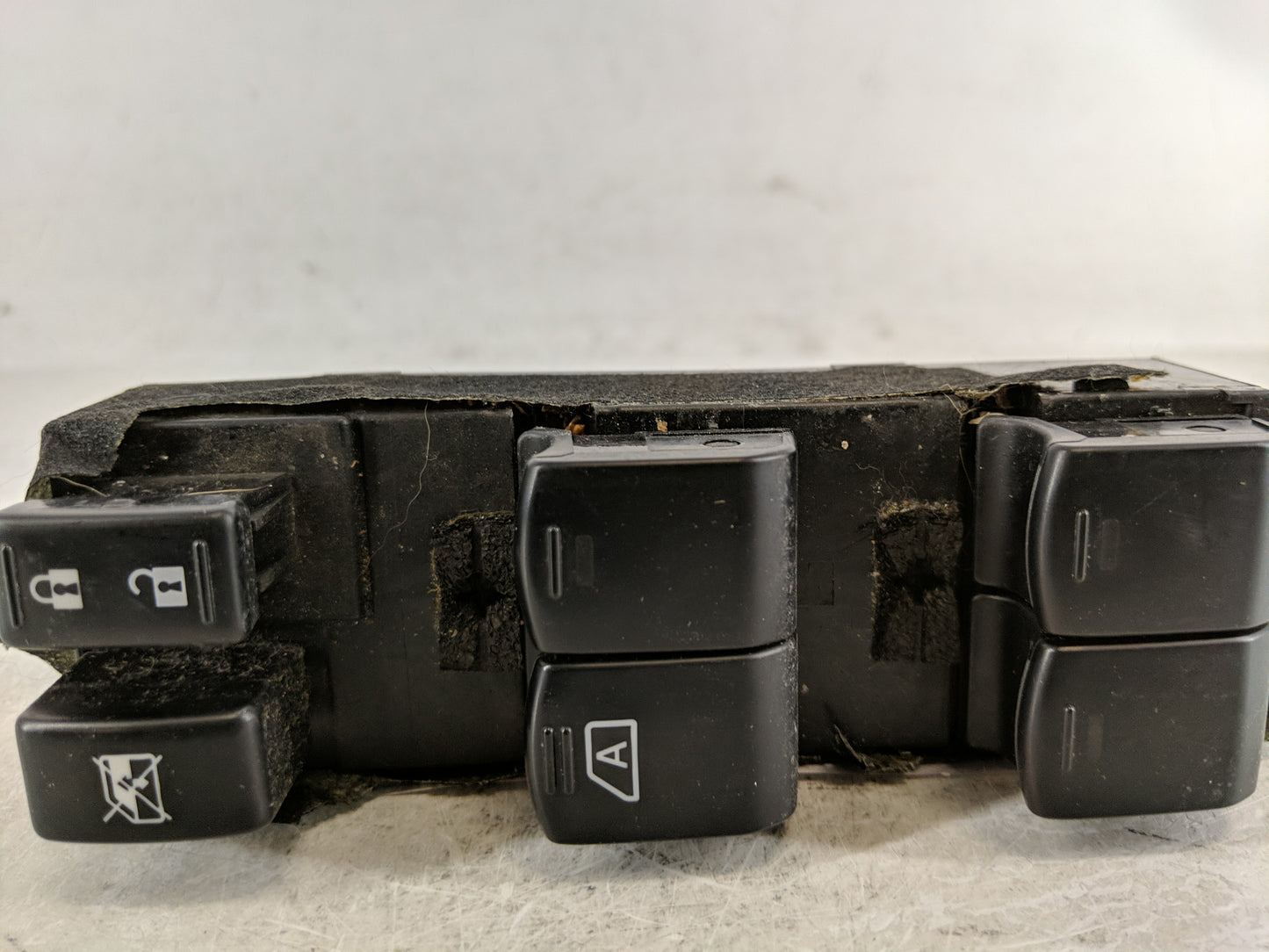 2010-2012 Subaru Legacy Master Power Window Switch Replacement Driver Side Left P/N:157481 Fits Fits 2010 2011 2012 OEM Used