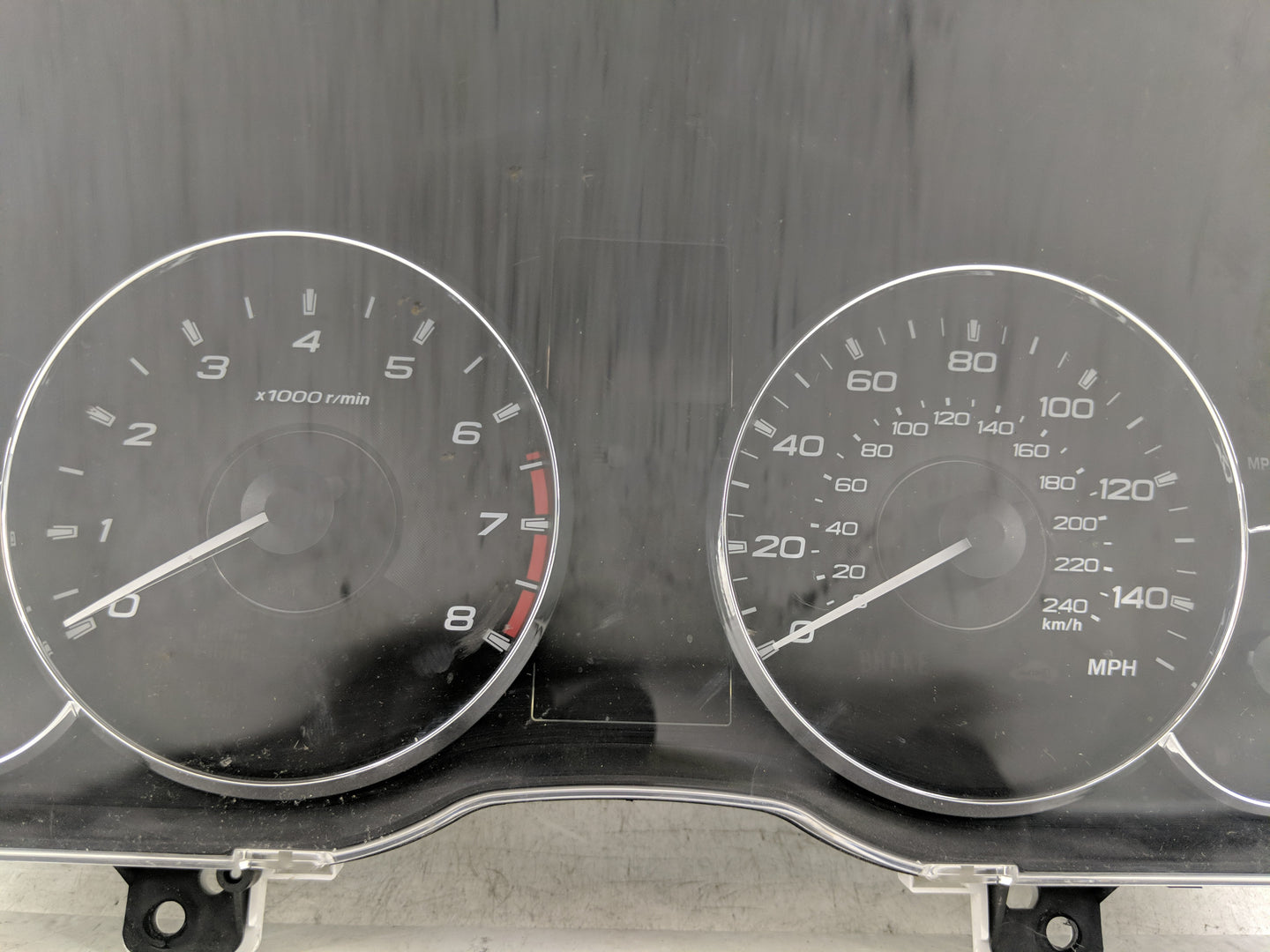 2012 Subaru Legacy Instrument Cluster Speedometer Gauges P/N:85003AJ61A Fits OEM Used Auto Parts - Oemusedautoparts1.com