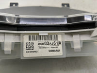 2012 Subaru Legacy Instrument Cluster Speedometer Gauges P/N:85003AJ61A Fits OEM Used Auto Parts - Oemusedautoparts1.com