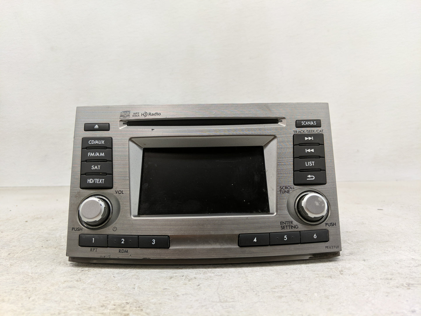2012 Subaru Legacy Radio AM FM Cd Player Receiver Replacement P/N:282C-039574 Fits OEM Used Auto Parts - Oemusedautoparts1.c