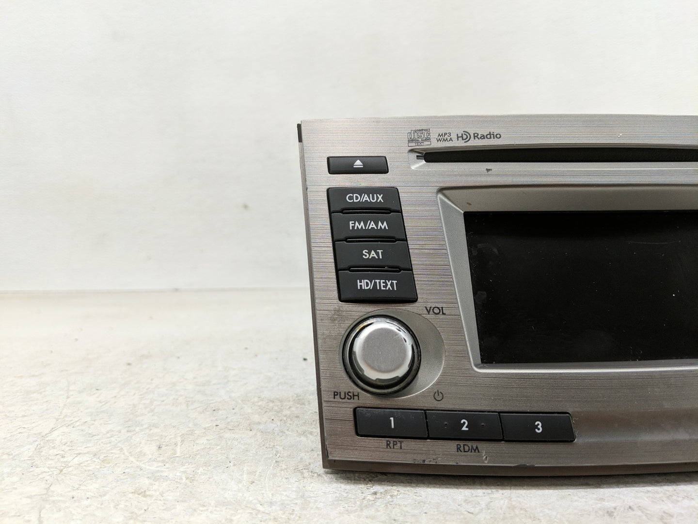 2012 Subaru Legacy Radio AM FM Cd Player Receiver Replacement P/N:282C-039574 Fits OEM Used Auto Parts - Oemusedautoparts1.c