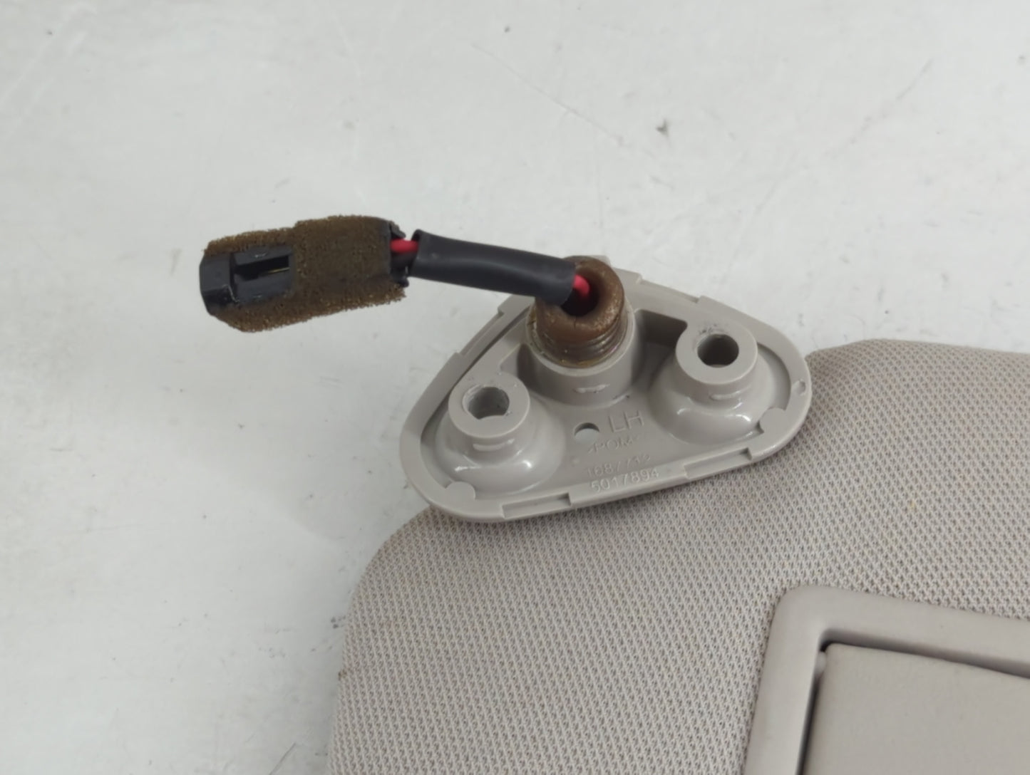 2010-2014 Subaru Legacy Sun Visor Shade Replacement Driver Left Mirror Fits Fits 2010 2011 2012 2013 2014 OEM Used Auto Part