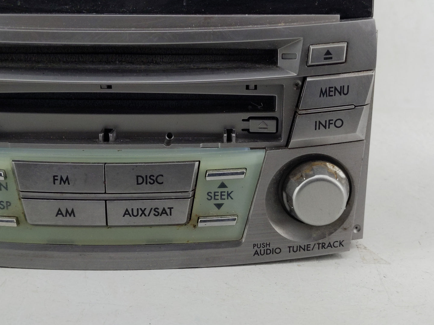 2012 Subaru Legacy Radio AM FM Cd Player Receiver Replacement P/N:282C-039574 Fits OEM Used Auto Parts - Oemusedautoparts1.c