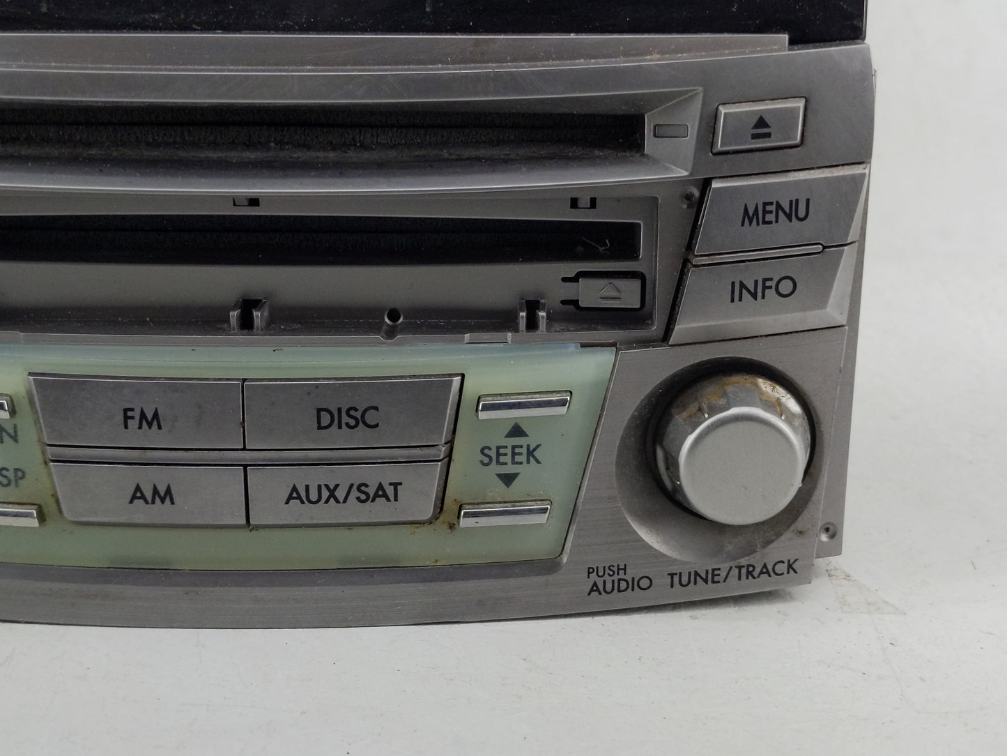 2012 Subaru Legacy Radio AM FM Cd Player Receiver Replacement P/N:282C-039574 Fits OEM Used Auto Parts - Oemusedautoparts1.c