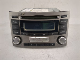 compare product 2012-2014 Subaru Legacy Radio AM FM Cd Player Receiver Replacement P/N:86201AJ61A Fits Fits 2012 2013 2014 OEM Used Auto Parts