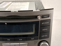 2012-2014 Subaru Legacy Radio AM FM Cd Player Receiver Replacement P/N:86201AJ61A Fits Fits 2012 2013 2014 OEM Used Auto Par