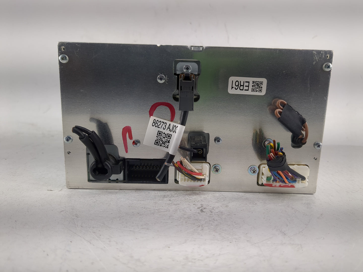 2012-2014 Subaru Legacy Radio AM FM Cd Player Receiver Replacement P/N:86201AJ61A Fits Fits 2012 2013 2014 OEM Used Auto Par