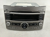 2010-2012 Subaru Legacy Radio AM FM Cd Player Receiver Replacement Fits Fits 2010 2011 2012 OEM Used Auto Parts - Oemusedaut