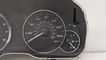 2012 Subaru Legacy Instrument Cluster Speedometer Gauges P/N:85003AJ61A Fits OEM Used Auto Parts