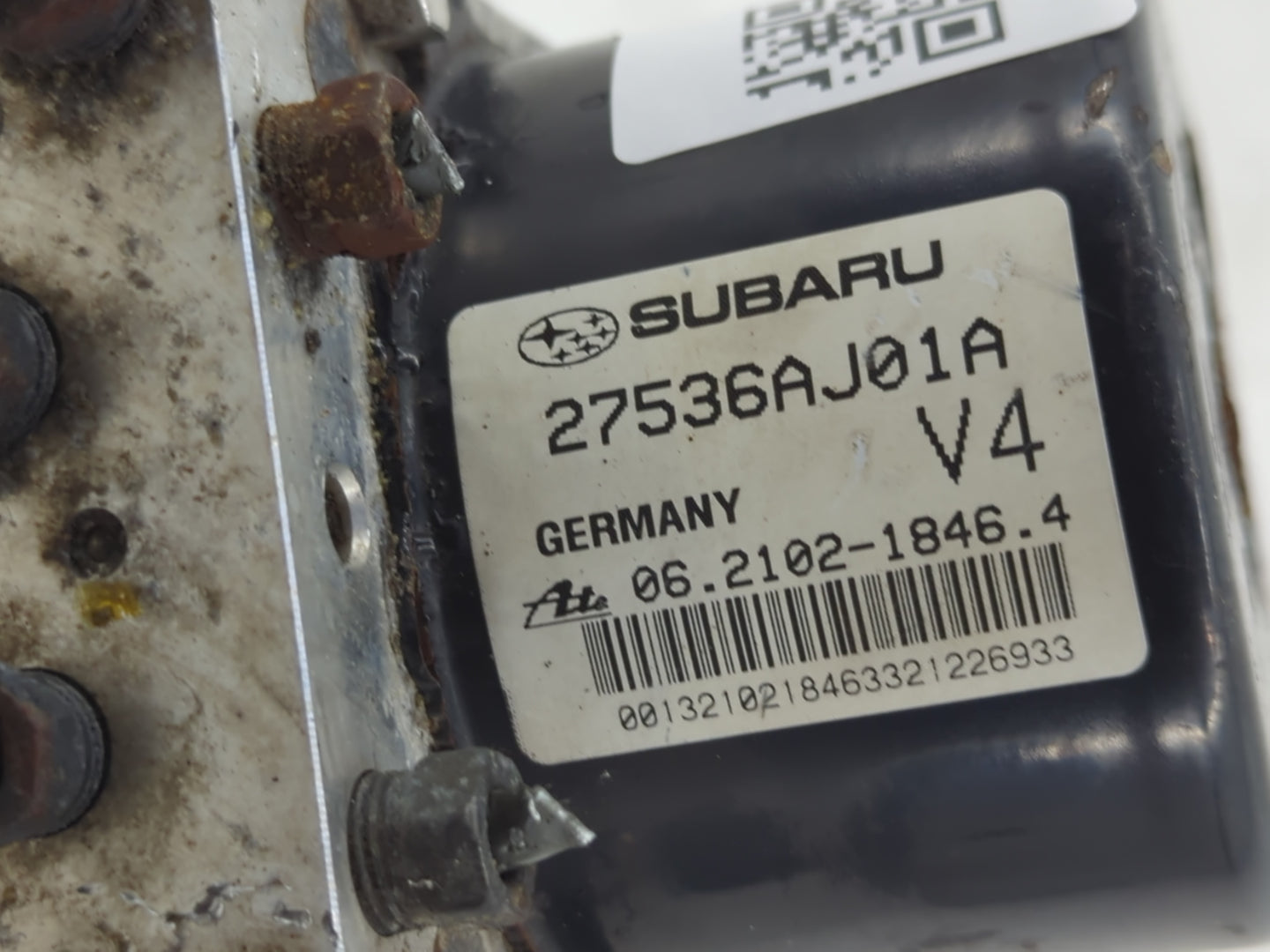 2011-2012 Subaru Legacy ABS Pump Control Module Replacement P/N:27536AJ01A Fits Fits 2011 2012 OEM Used Auto Parts - Oemused