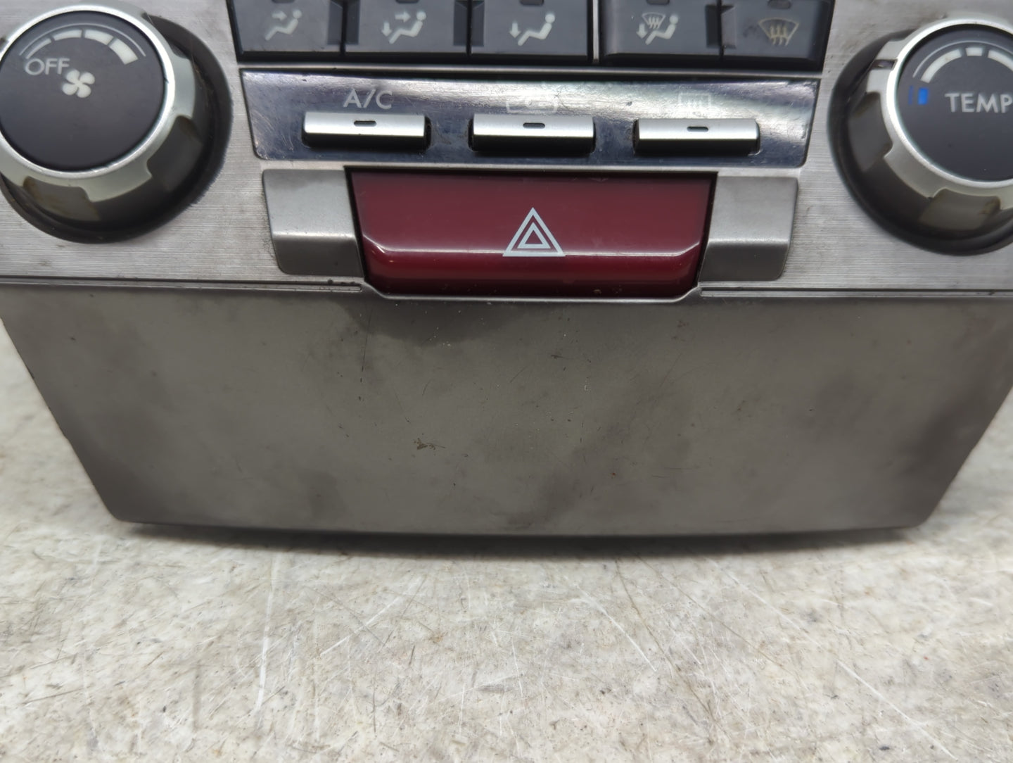 2010-2014 Subaru Legacy Climate Control Module Temperature AC/Heater Replacement P/N:72311AJ08A Fits Fits 2010 2011 2012 201