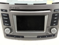 2012 Subaru Legacy Radio AM FM Cd Player Receiver Replacement P/N:86201AJ62A CQ-JF1AE04D Fits OEM Used Auto Parts - Oemuseda