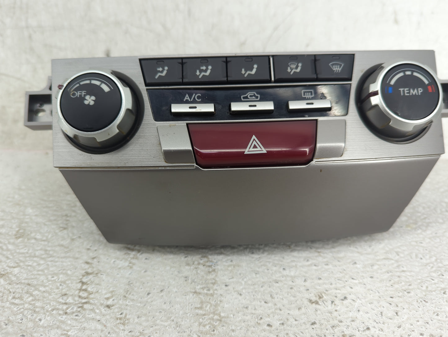 2010-2014 Subaru Legacy Climate Control Module Temperature AC/Heater Replacement P/N:72311AJ08A MX237000-2753 Fits OEM Used 