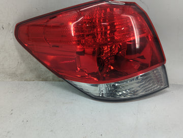 2010-2013 Subaru Legacy Tail Light Assembly Driver Left OEM Fits Fits 2010 2011 2012 2013 OEM Used Auto Parts - Oemusedautop