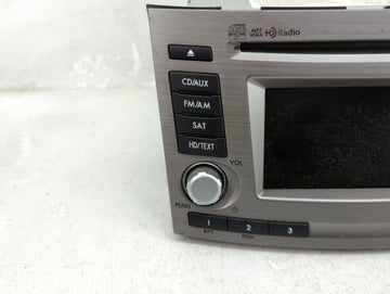 2012 Subaru Legacy Radio AM FM Cd Player Receiver Replacement P/N:86201AJ62A CQ-JF10E04D Fits OEM Used Auto Parts