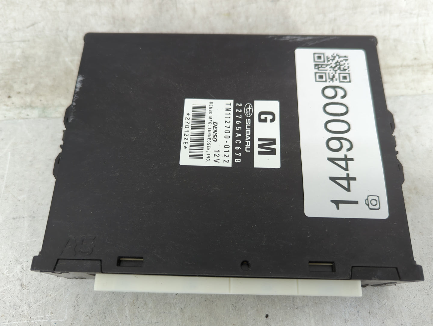 2012 Subaru Legacy PCM Engine Control Computer ECU ECM PCU OEM P/N:22765AC67B TN112700-0122 Fits OEM Used Auto Parts - Oemus