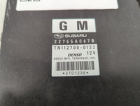 2012 Subaru Legacy PCM Engine Control Computer ECU ECM PCU OEM P/N:22765AC67B TN112700-0122 Fits OEM Used Auto Parts - Oemus