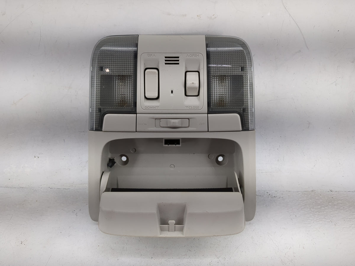 2012 Subaru Legacy Overhead Roof Console Tan 1482386 - Oemusedautoparts1.com