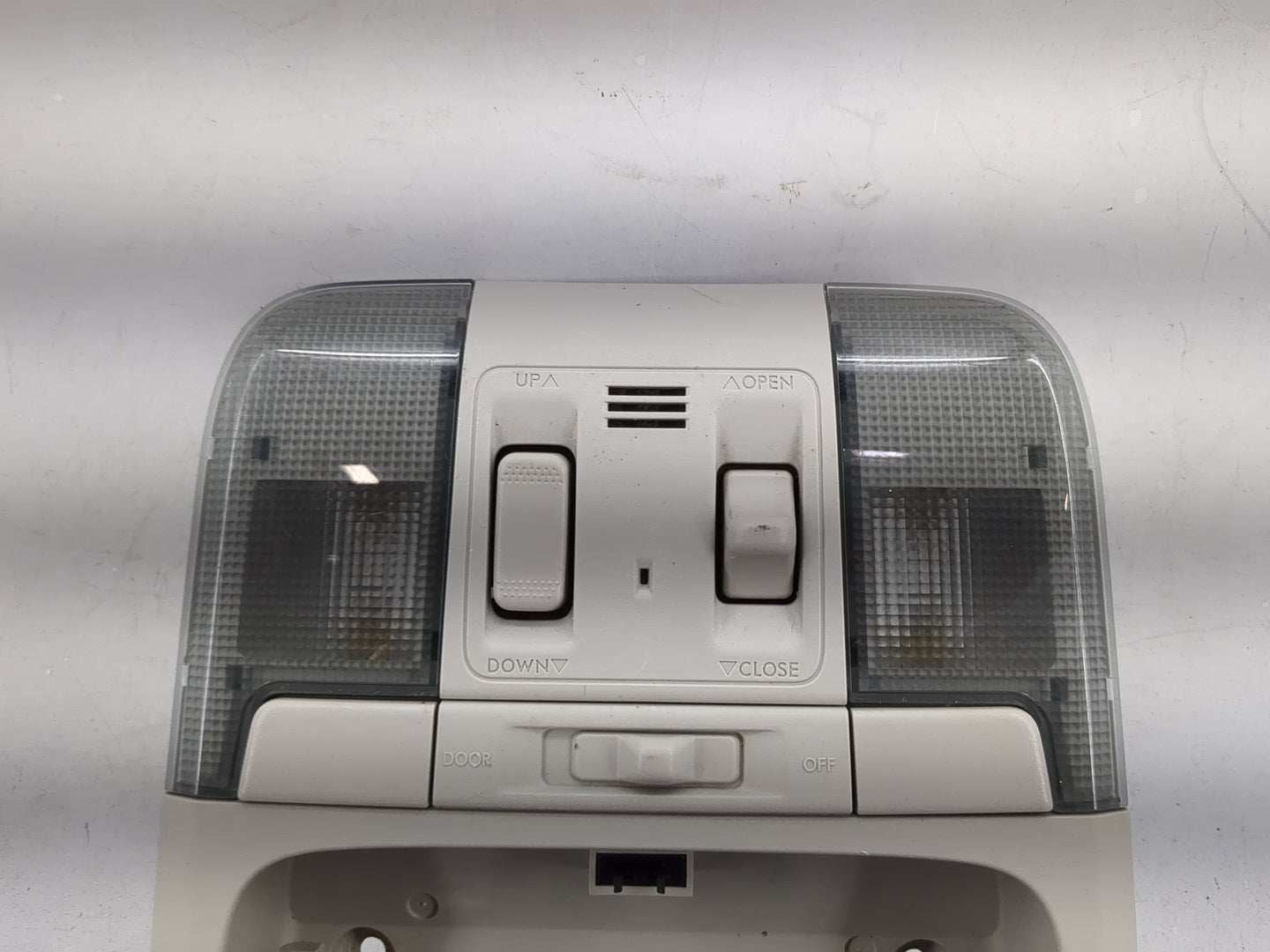 2012 Subaru Legacy Overhead Roof Console Tan 1482386 - Oemusedautoparts1.com