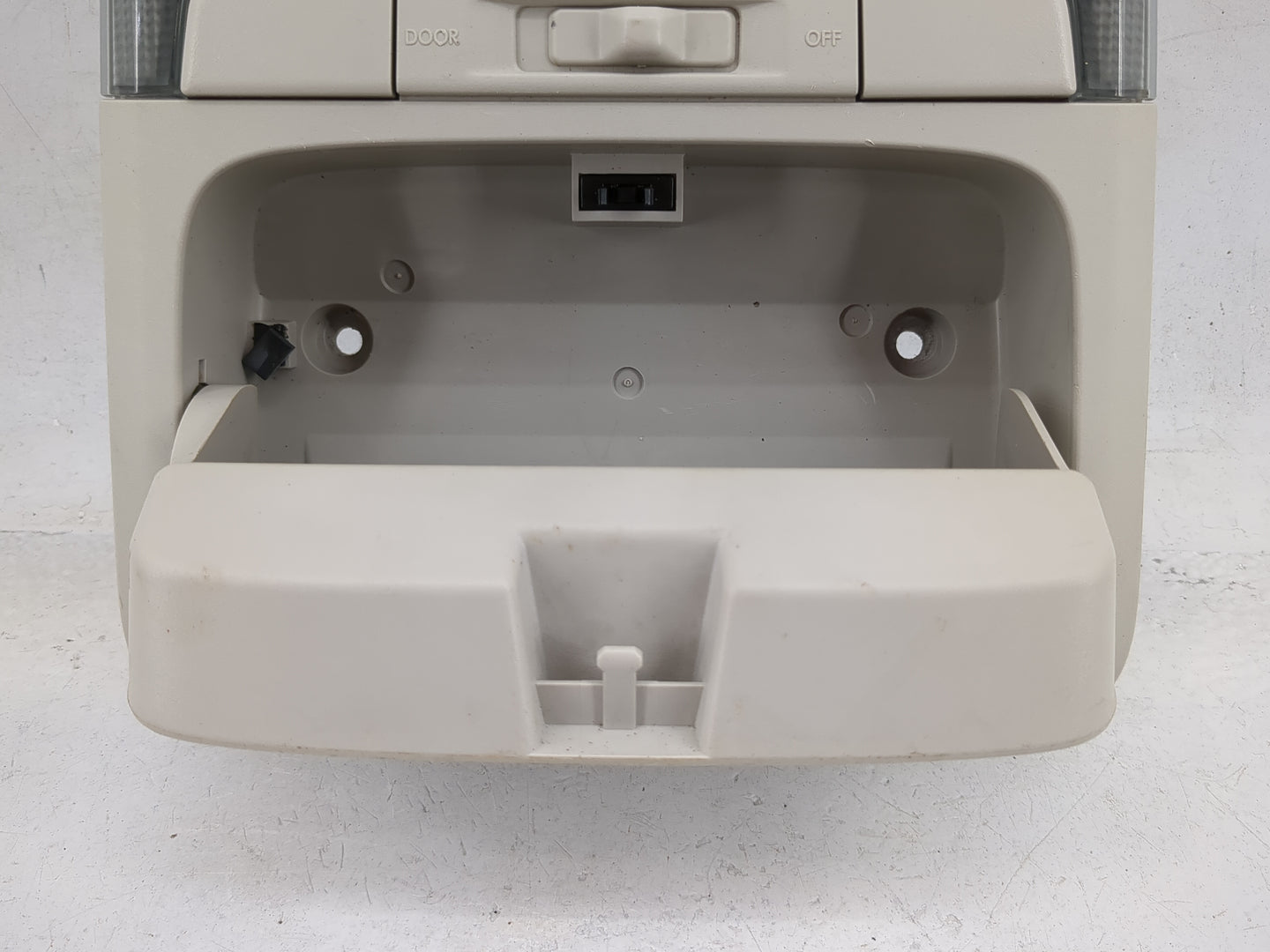 2012 Subaru Legacy Overhead Roof Console Tan 1482386 - Oemusedautoparts1.com