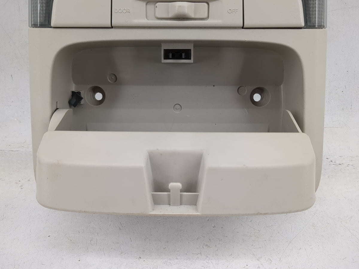 2012 Subaru Legacy Overhead Roof Console Tan 1482386 - Oemusedautoparts1.com