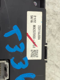 2010-2014 Subaru Legacy Climate Control Module Temperature AC/Heater Replacement P/N:72311AJ08A MX237000-2753 Fits OEM Used 