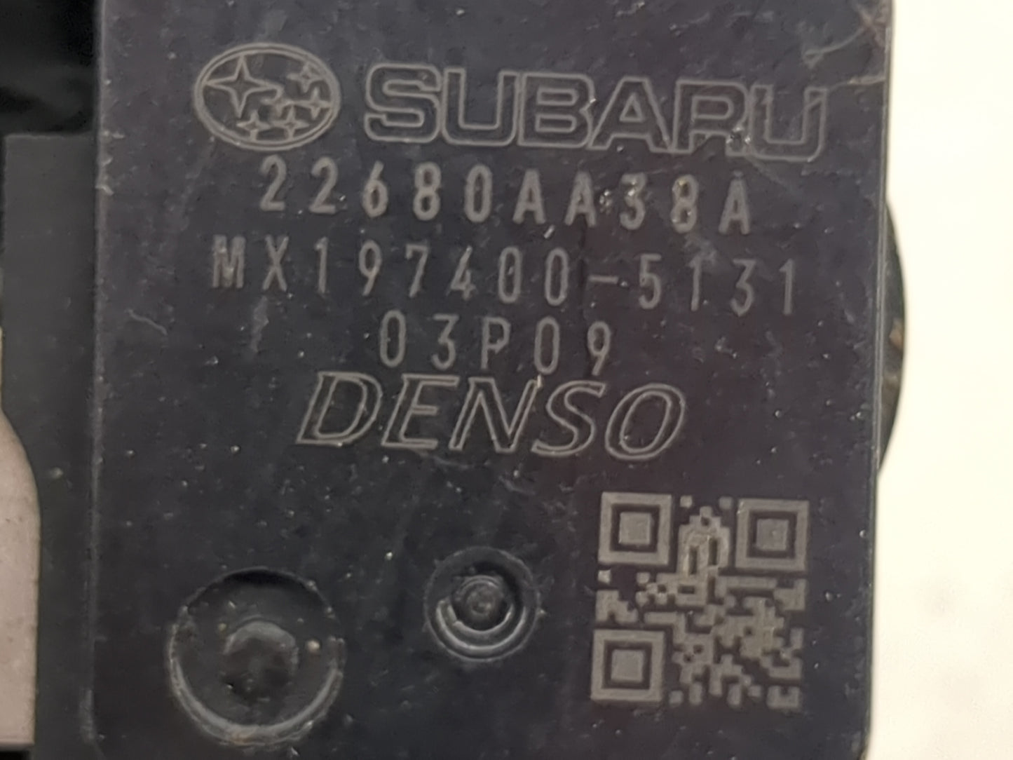 2008-2019 Subaru Legacy Mass Air Flow Meter Maf 1488608 - Oemusedautoparts1.com