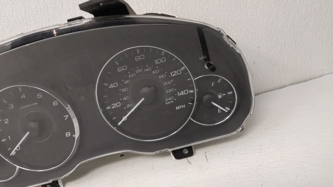 2012 Subaru Legacy Instrument Cluster Speedometer Gauges P/N:85003AJ61A Fits OEM Used Auto Parts - Oemusedautoparts1.com
