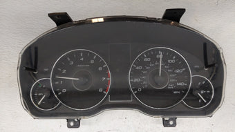 compare product 2012 Subaru Legacy Instrument Cluster Speedometer Gauges P/N:85003AJ61A Fits OEM Used Auto Parts