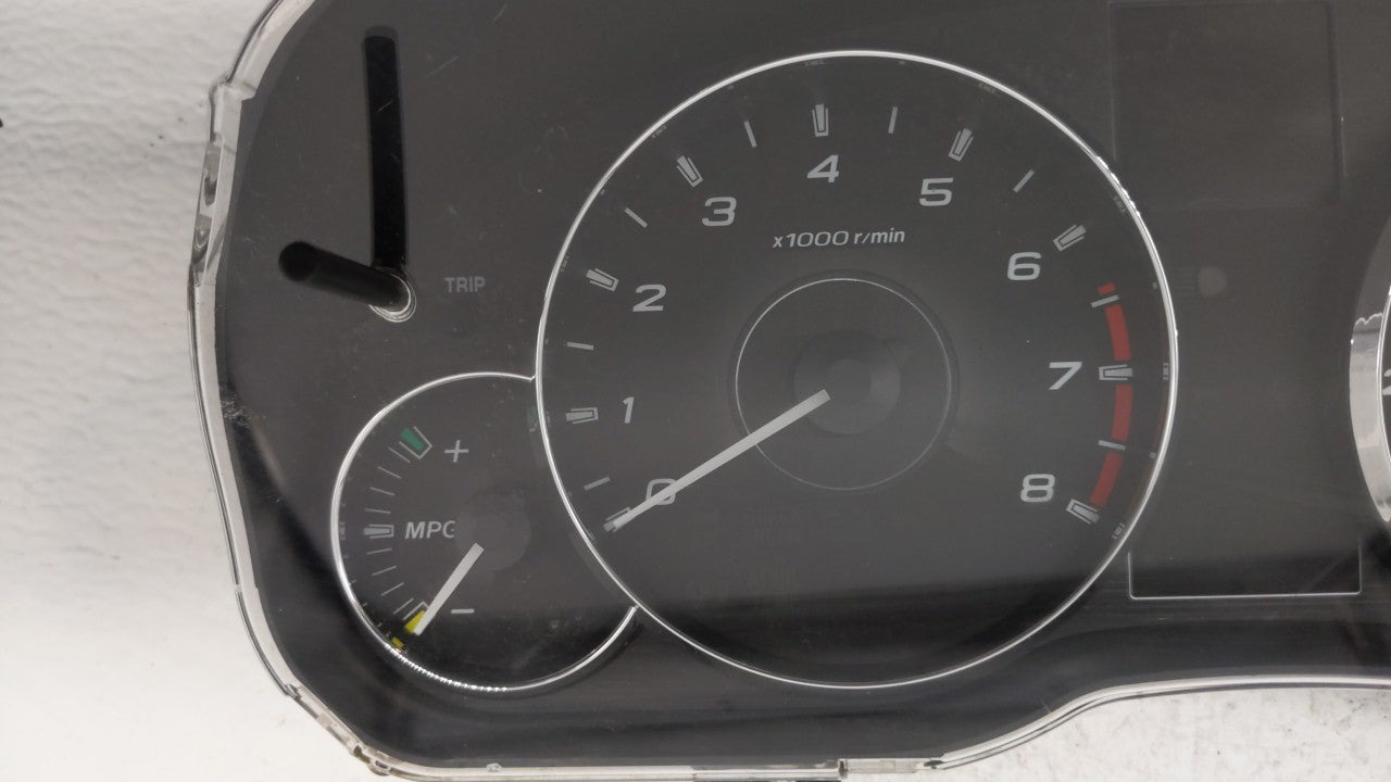 2012 Subaru Legacy Instrument Cluster Speedometer Gauges P/N:85003AJ61A Fits OEM Used Auto Parts - Oemusedautoparts1.com